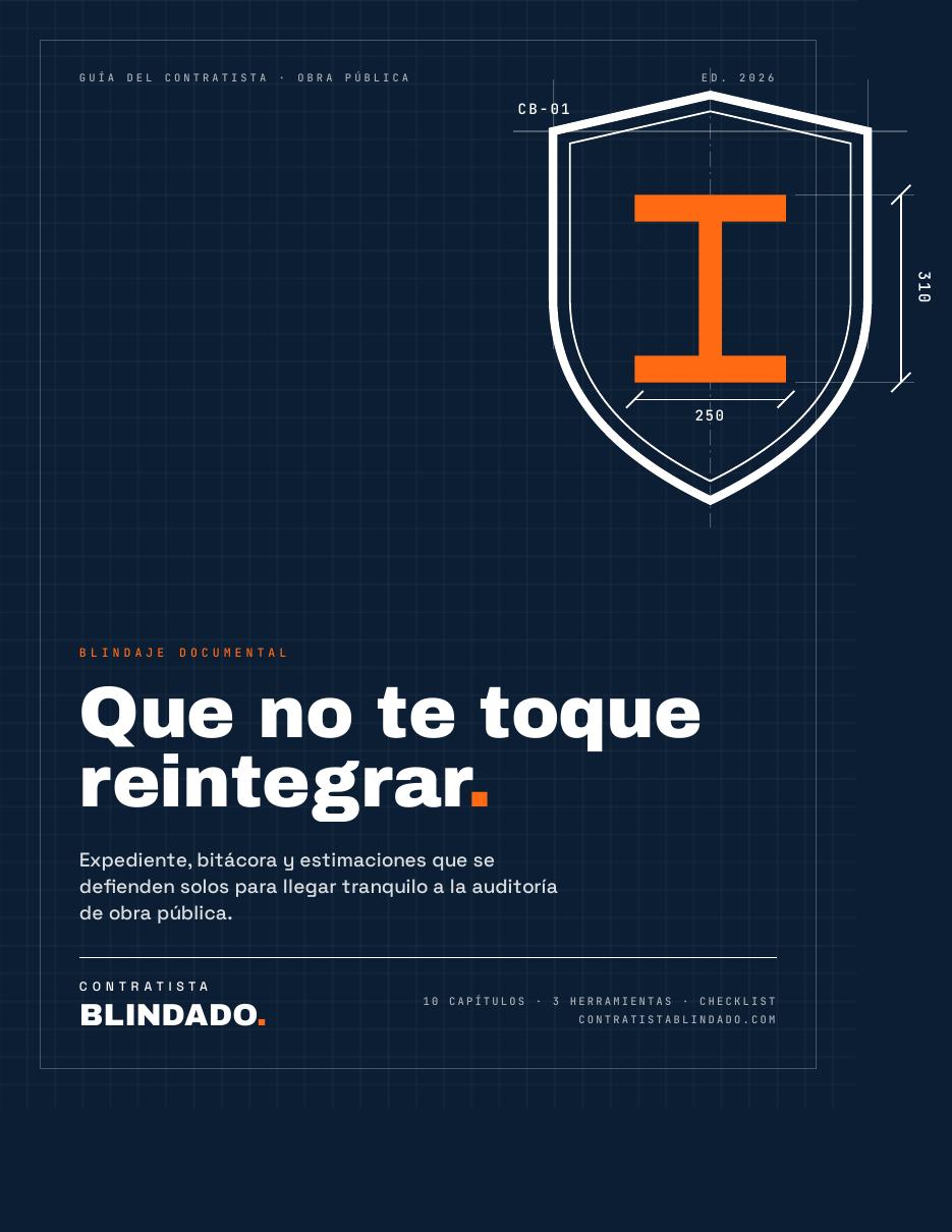 Portada de la guía Que no te toque reintegrar