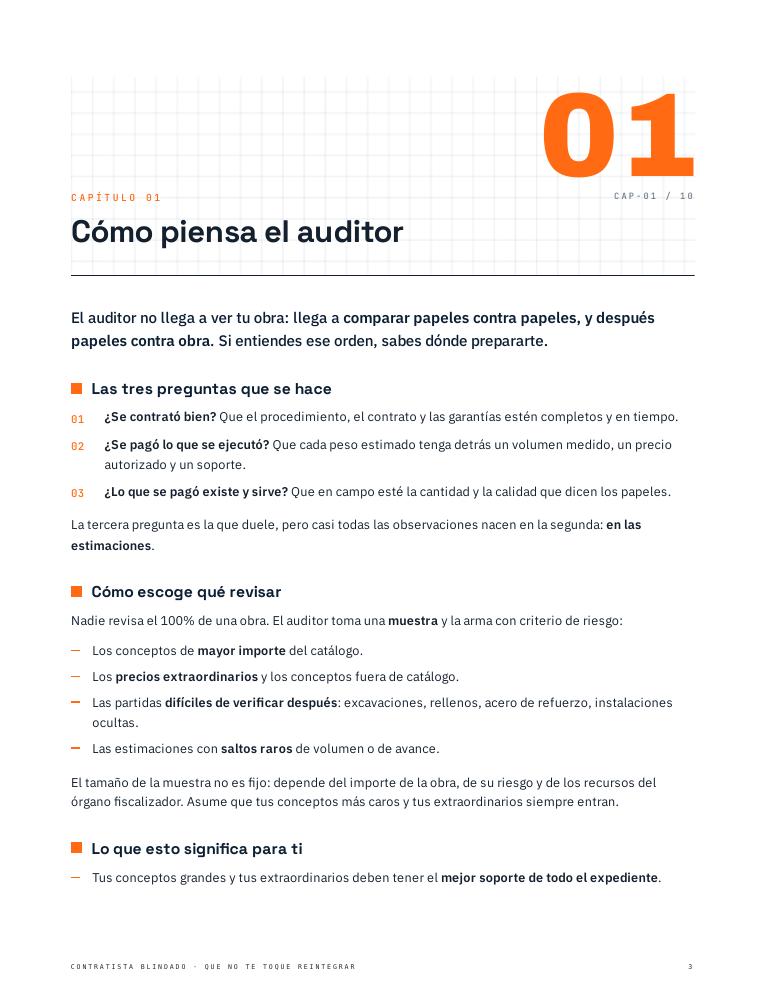 Capítulo 1: Cómo piensa el auditor
